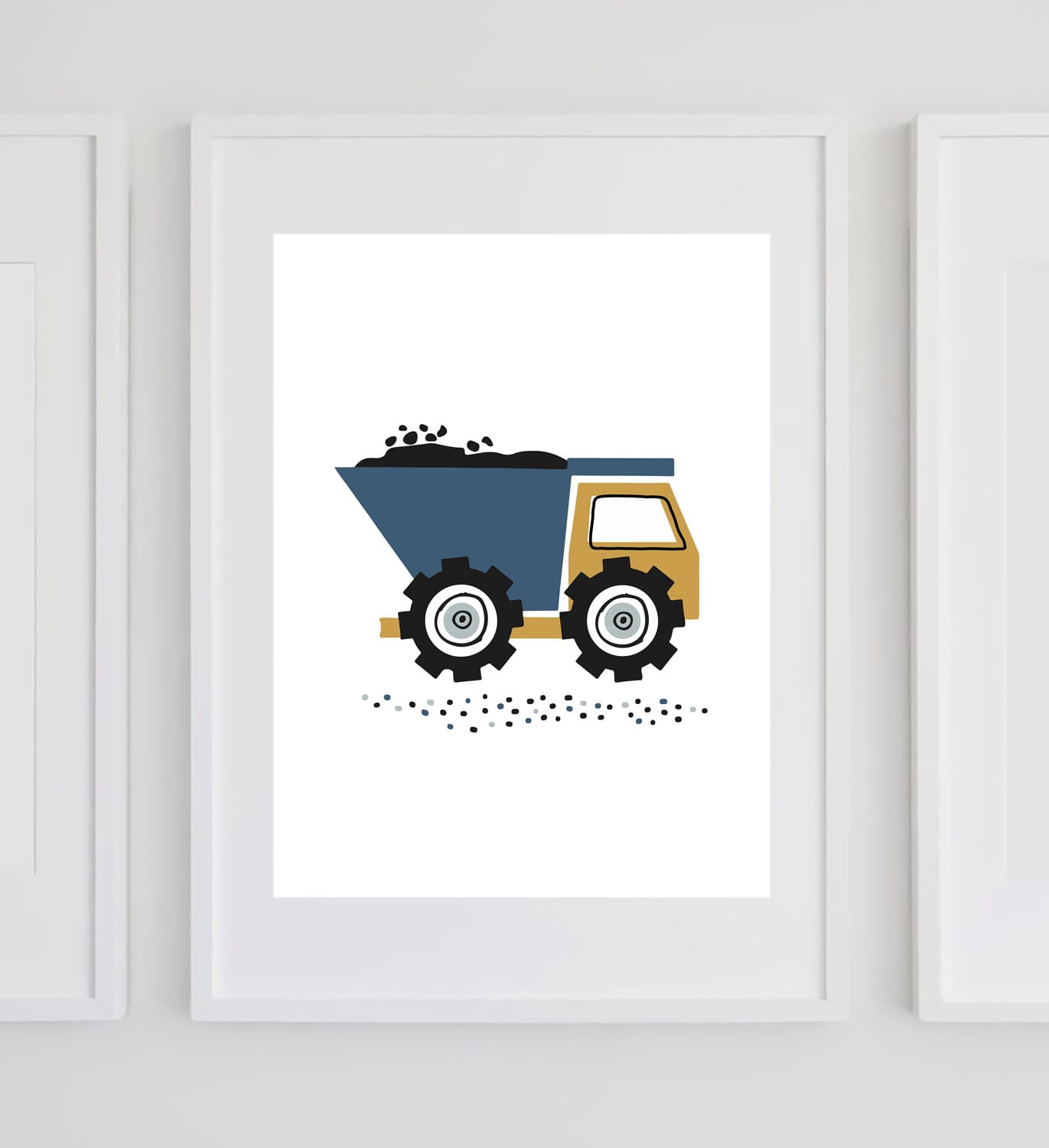 dump truck artwork